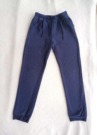 Штани сині бавовна начос, довжина 88 см.