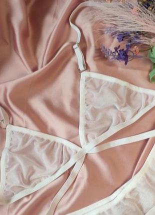 Лифчик бралетт с завязками