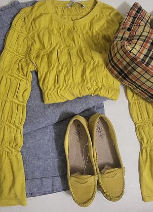 Замшевые туфли лоферы, стелька кожаная. состояние идеальное