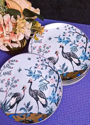 6 шт. десертная тарелка ashley 20 см siaki collection. нидерланды