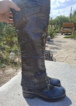 Женские резиновые сапоги