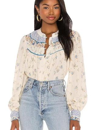 Батистова  сорочка блузка бохо бренд free people