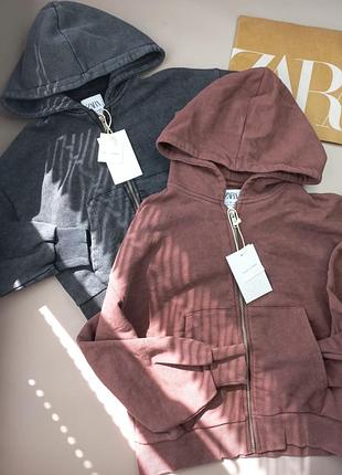 Крутые худи на белье zara 🔝