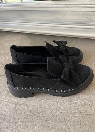 Замшеві мокасини ручної роботи палітра кольорів