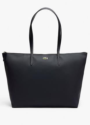 Нова велика чорна сумка lacoste