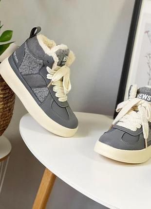 Зимние хайтопы ботинки для девочки