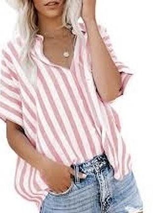 Блузка хлопок полоска next