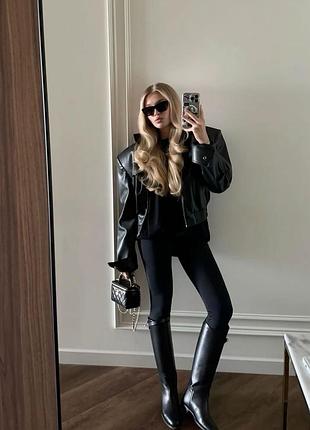 Лосини із щільної тканини