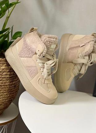 Зимние хайтопы ботинки для девочки