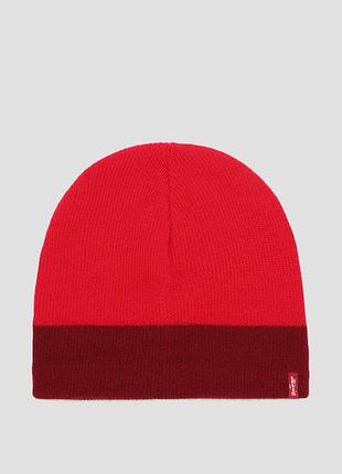 Нова червона шапка levi’s оригінал