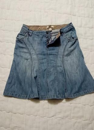 Юбка джинсовая