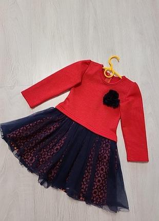 Ошатне плаття для дівчинки 2/3 роки.