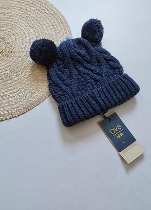 💚🩷 прикольна шапочка для дівчинки від бренду 💞 ovs