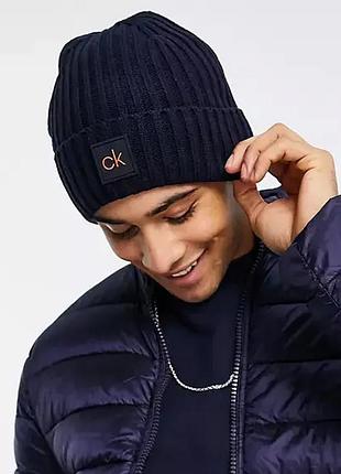 Calvin klein зимова шапка оригінал unisex