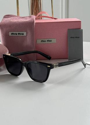 Солнцезащитные очки женские miu míu защита uv400