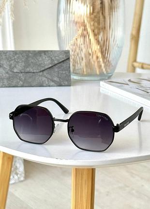 Солнцезащитные очки женские раунди від бренду tom fordновинка 2025 защита uv400