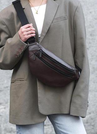 Бананка without diamond сrocodile brown woman