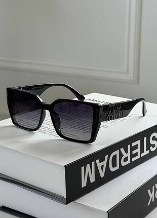 Солнцезащитные очки женские🔥очки miu miu. поляризованный🔥