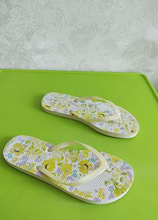 Пляжні шльопанці в'єтнамки 38/39 розмір від бренду primark
