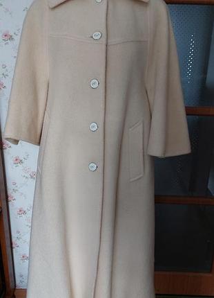 Пальто шерсть, винтаж