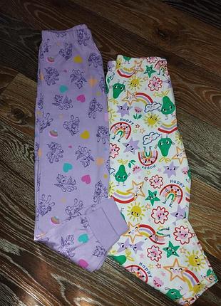 Набір піжамних штанців на 5-6 років