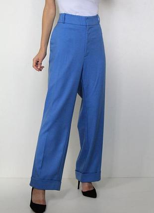 Качественные брюки высокая посадка reserved 💙