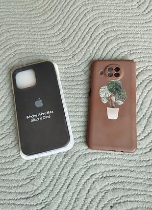 Чехлы на мобильные телефоны iphone 14 pro max и xiaomi mi 10t light