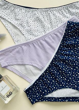 Трусики сліпи jadea жіночі білі, бузкові, сині, s, m, l, xl