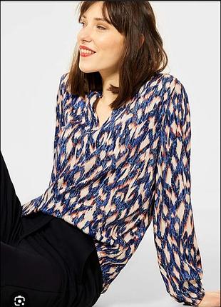 Невероятная яркая свободная блуза большого размера