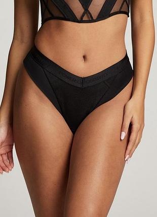 Високі трусики бразиліани сіточка pop