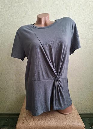 Футболка со сборками. туника. топ.