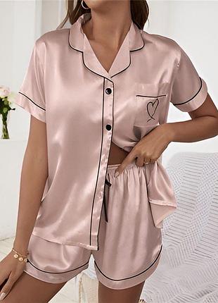 Піжама атласна