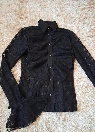 Блузка ажурна