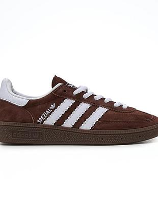 Женские кроссовки adidas spezial brown