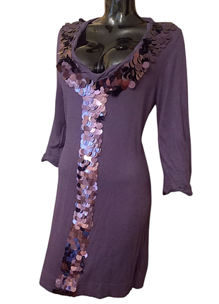 Класна туніка з паєтками 14-16р