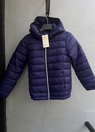 Куртка дитяча демісезонна водовідштовхувальна та вітрозахисна lupilu 116 см (5-6 years)