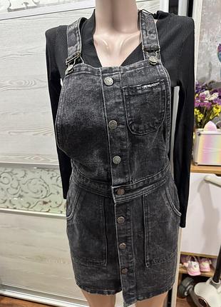 Сарафан джинсовий