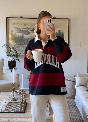 Світшот поло від zara тренд, оригінал іспанія, все в наявності ‼️