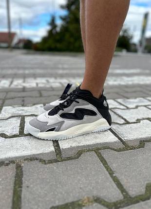 Мужские кроссовки adidas streetball ii grey two core black