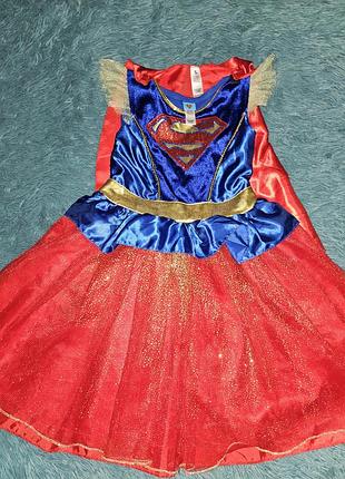 Платье супергероиня на 9-10 лет