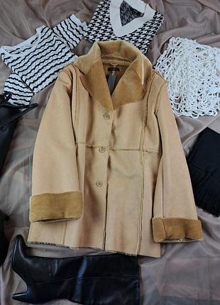 Брендова стильна тепла подовжена дублянка etcetera🤎