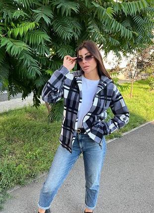 Кофта женская флисовый с капюшоном размеры 42-56 разные цвета