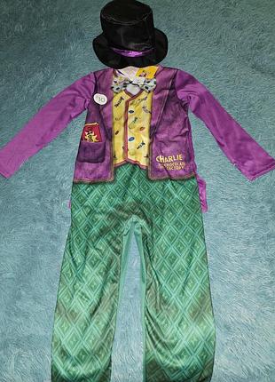 Карнавальный костюм на мальчика с шляпой 9-10 лет