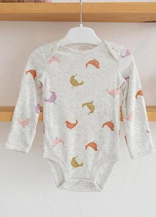 Боди с длинным рукавом картерс для девочки