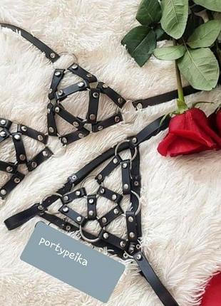 🌺🌸🍃* •. купальник портупей комплект ручна робота* •. 🍃🌸🌺