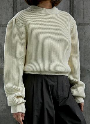 Женский свитер с шерстью amomento