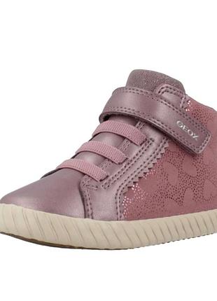 Детские хайтопы ботинки geox mirroless 26,27 р девочке