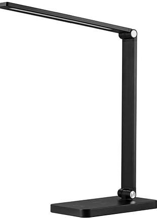 Аккумуляторна настільна лампа led  iс-work 8w 3000-6500k bk чорна
