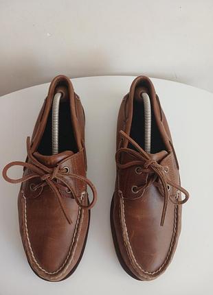 Мужские топсайдеры, мокасины туфли timerland