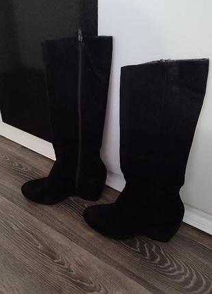 Сапоги. натуральная кожа. италия.